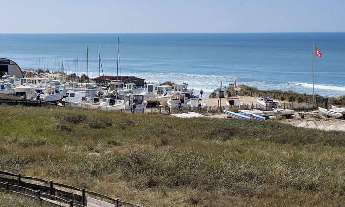 Merlimont-Plage Apartment | 4-person apartment with parking, elevator and bike storage in Merlimont