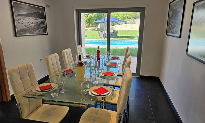 Aldeia do Meco Villa | 4 suites, pool, direct beach access, Casa Rio/Dora by Sesimbra Sun Sea