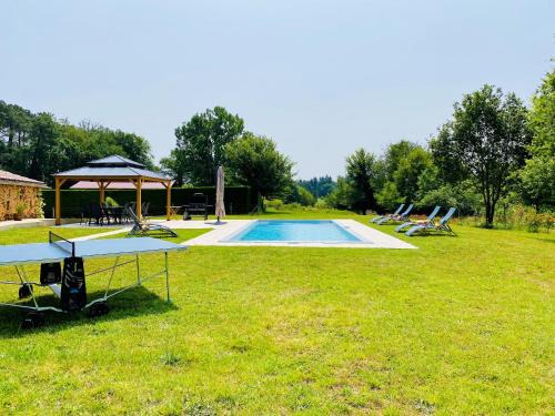 Capdrot House | 4-Star Tourism Rated Holiday Home, 6 Bedrooms, with Air Con & Private Heated 10x4M Salt Water Pool - 40 Mins from Bergerac
