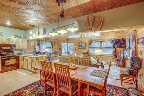 Wakefield House | 40-Acre, Off-Grid Wakefield Retreat with Gas Grill!