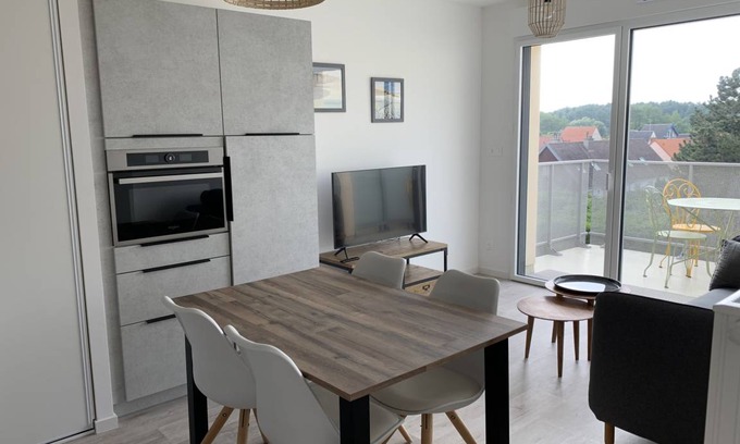 Fort-Mahon-Plage Apartment | 40 m² Apartment ∙ 1 bedroom ∙ 4 guests