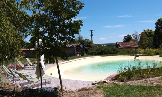 Salvagnac House | 40 m² Gîte ∙ 1 bedroom ∙ 2 guests