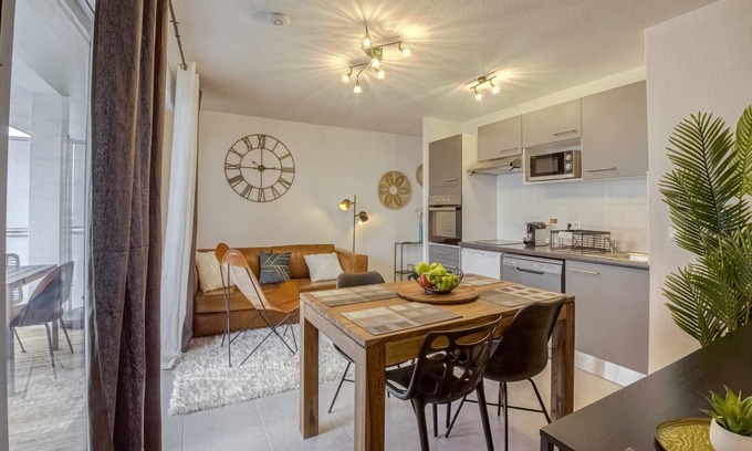 Quartier Croix-Daurade Apartment | 45 m² Apartment ∙ 1 bedroom ∙ 4 guests