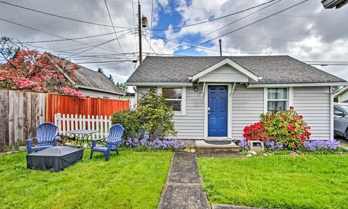 Central Tacoma Cottage | 46 m² Cabin ∙ 1 bedroom ∙ 4 guests