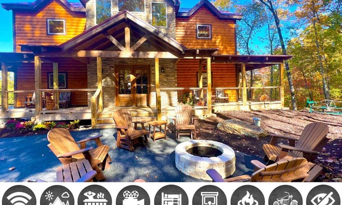Walland Cabin | 461 m² Cabin ∙ 5 bedrooms ∙ 20 guests