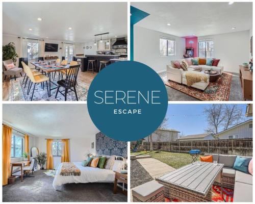 Trendwood and Frankline Square House | 4bd Serene Escape Denver: BBQ;Firepit;Arcade