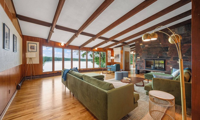 Grand Rapids House | 4BR 2.5BA Sauna Private Dock 30 Wooded Acres Near Grand Rapids, MN