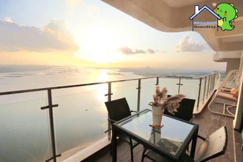 Central District Apartment | 4BR high floor unblock seaview danga bay Lovell by Gdragon HomeStay