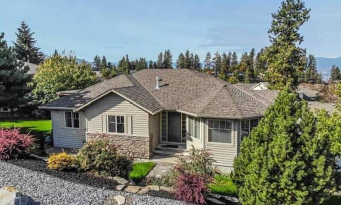 Southwest Mission House | 4BR Lake View Home, Great Backyard - Pet Friendly