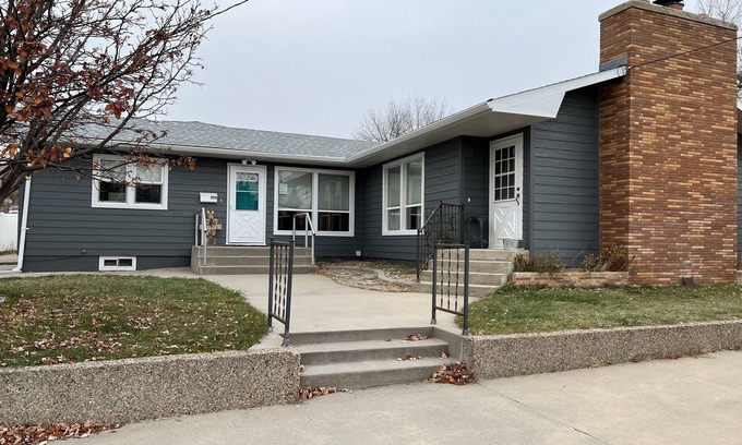 Sturgis House | 5-bedroom House for Sturgis rally with AC, 4 car garage, 2 blocks off Main St.