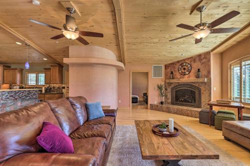 Prescott Heights House | 5 Mi to Butte Creek Trail Prescott Home with Deck!