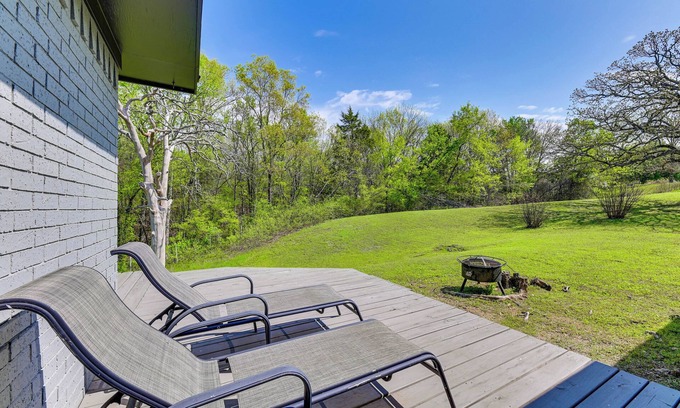 Tishomingo House | 5 Mi to Lake Texoma: Wooded Retreat on 3 Acres!