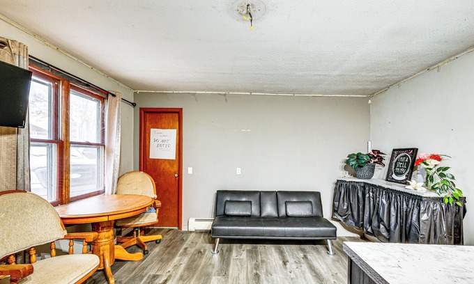 Lake Mills Apartment | 5 Mi to Rice Lake State Park: Lake Mills Studio