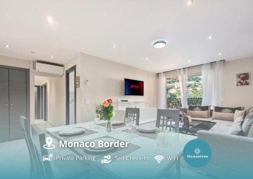 Beausoleil Apartment | 5 min de Monaco - Charmant trois pièces - Parking - DF