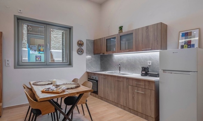 Aegina Town Apartment | 5-min walk from Aegina Port | Cozy Stay Near Beaches, Cafés & Island Fun
