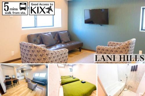 Nishinari Apartment | 5 mins walk from Tengachaya stay Close to Namba