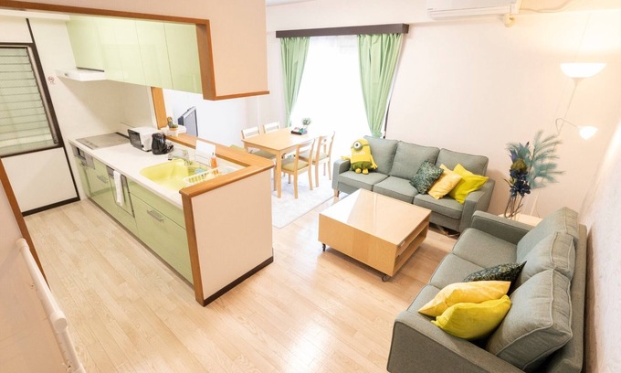 Konohana Apartment | 5 minutes to Universal Studios Japan 1 minute walk from the nearest station Direct access to Kan - CRResidence Nishikujyo701/Osaka Ōsaka