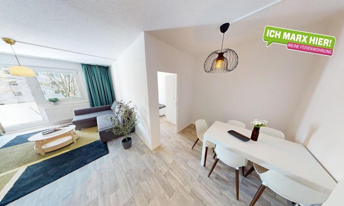 Helbersdorf Apartment | 5 Personen Apartment, WLAN