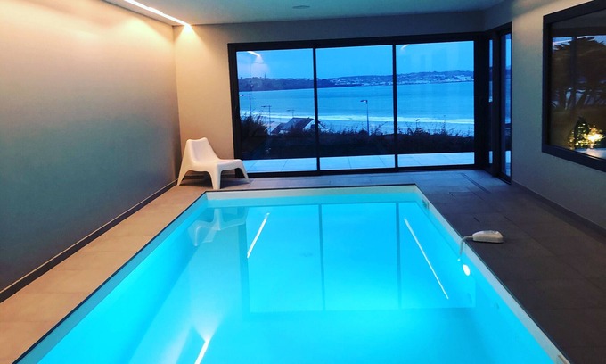 Finistere House | 5-STAR VILLA WITH SEA VIEW AND INDOOR POOL <>IMMEDIATE PROXIMITY TO THE BEACH