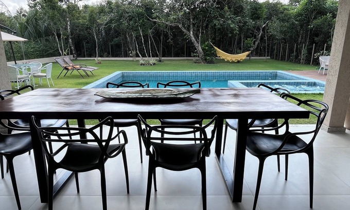 Itacimirim House | 5 SUITE HOUSE IN PRAIA DO FORTE. SWIMMING POOL WITH HYDROMASSAGE.