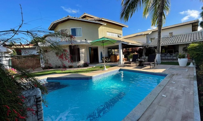 Canto do Mar House | 5 suites 3 min walk to the best beach in Guarajuba