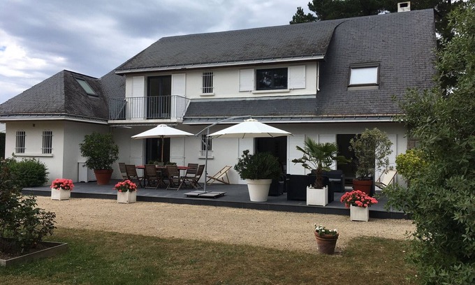 Quimiac Villa | 50 m Plage 10 Couchages Grand Jardin