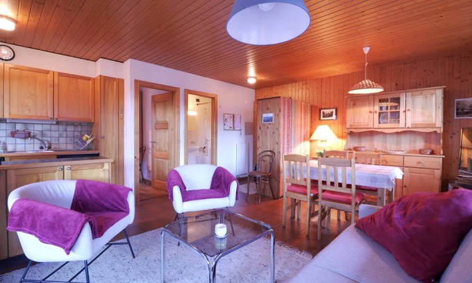 Champery Apartment | 50 m² Apartment ∙ 1 bedroom ∙ 4 guests