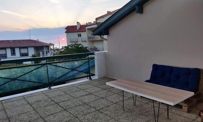 Anglet Apartment | 50m² pieds dans l'eau + 20m² Terrasse- Vue sur mer