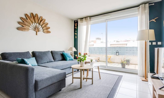 Gambetta Apartment | 55 m² Apartment ∙ 1 bedroom ∙ 4 guests