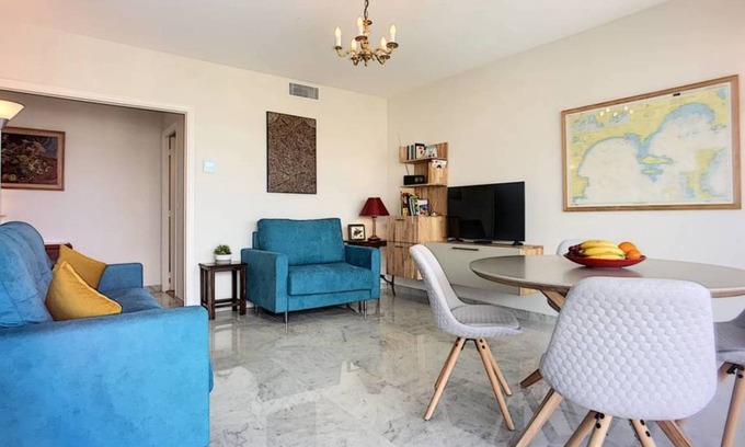 Antibes Condo | 55 m² Condo ∙ 1 bedroom ∙ 4 guests