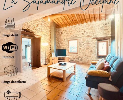 Bize-Minervois Apartment | 5min baignade en rivière animaux accepté toit terrasse
