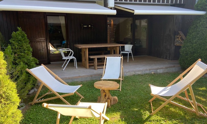 Megeve Apartment | 6-bed apartment on private garden level