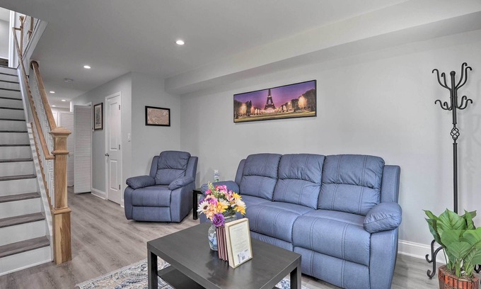 Brightwood House | 6 Mi to Ivy City: Guesthouse w/Fire Pit in DC!