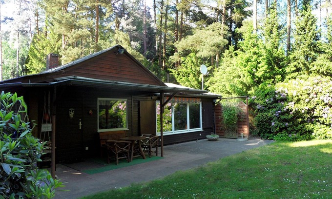 Region Hannover District House | 65 sqm wooden house for 6 people on 1000 sqm of forest land, dogs welcome!