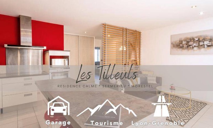 Sermerieu Apartment | 68 m² Apartment ∙ 2 bedrooms ∙ 6 guests
