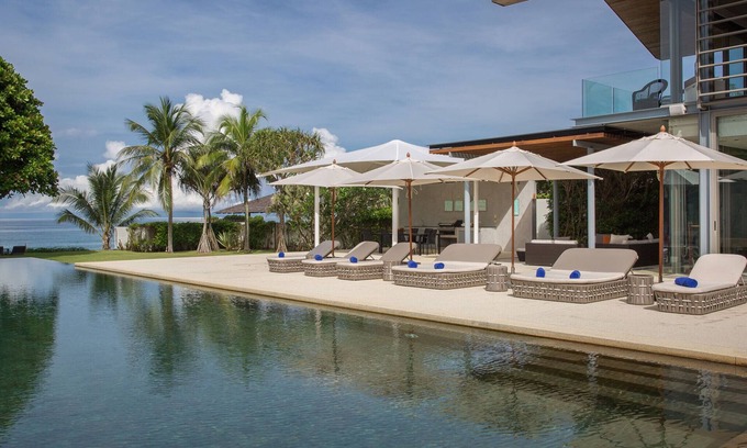 Khok Kloi Villa | 6BR Beachfront Villa w/Kids Area | Natai Beach