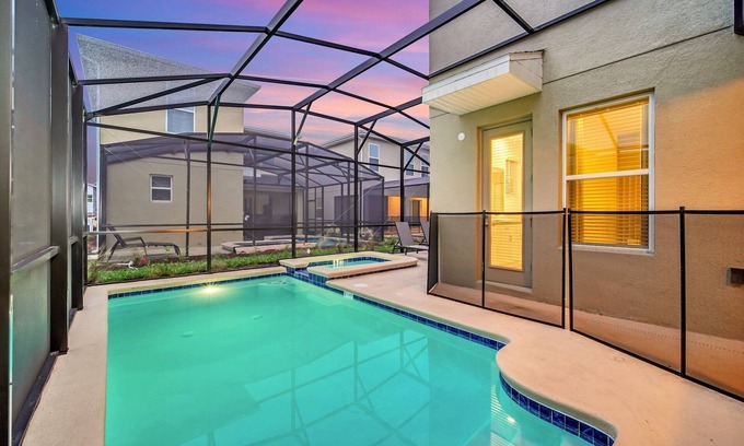 Campbell House | 6BR Family Haven Near Disney with Private Pool