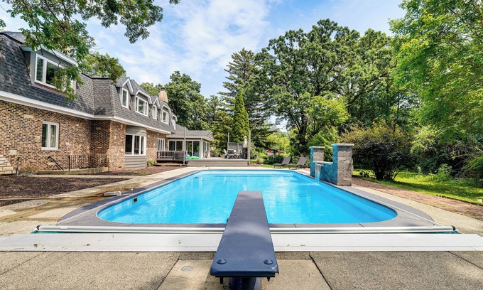 Wayne House | 7,100 Sq Ft Retreat w/Gazebo + Koi Pond in Wayne!
