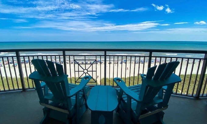 Ocean Drive Condo | 711 Mar Vista Grande Oceanfront 3 BR 3 BA n5 Beds - Sleeps 10