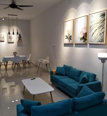 Kluang Apartment | 73 Cozyhome-Gated and Guarded,Northern European Interior