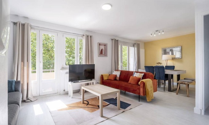 Patrotte Metz-Nord Apartment | 74 m² Apartment ∙ 3 bedrooms ∙ 8 guests