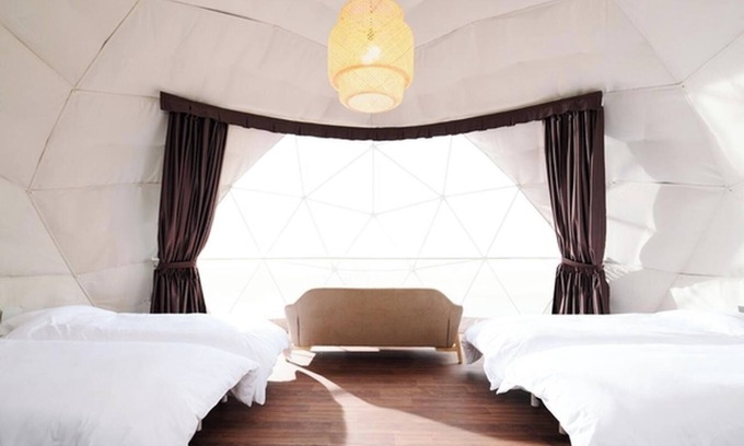 Katakai RV Rental | 7m Dome Tent B Accommodation only plan3 person/Sanbu District Chiba