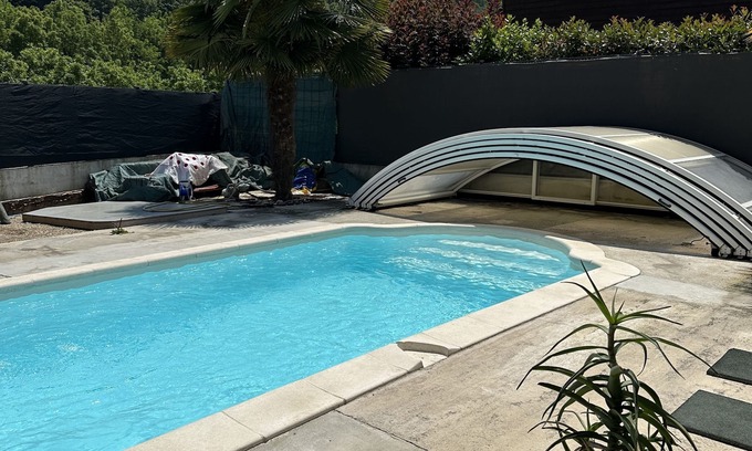 Tencin House | 8-bed house with private pool, secured by electric gate.