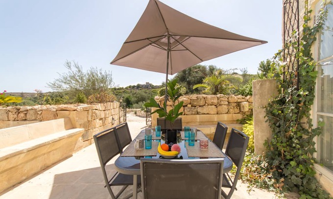 Mgarr Villa | 80 m² Villa ∙ 1 bedroom ∙ 4 guests