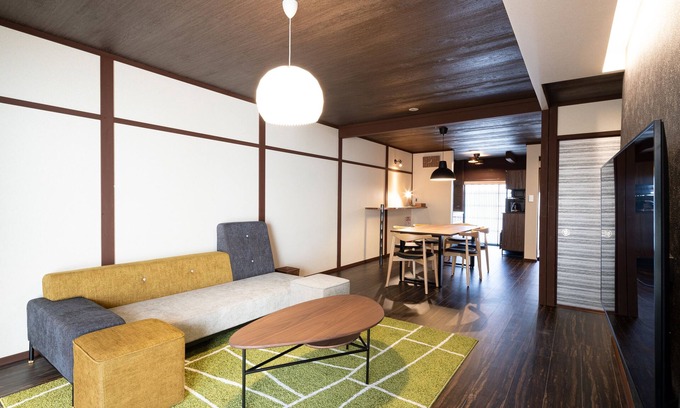 Minami House | 90 spare meter wide space ■ semi double bed■ 65 inch large internet television
