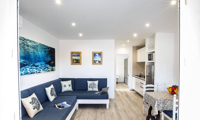 Es Pujols Apartment | 900 mt Es Pujols, elegant one bedroom apartment, very quiet! Free WIFI, smart TV.