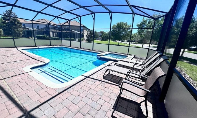 Davenport Villa | 9BR Retreat for 20 w/Game Room | Champions Gate