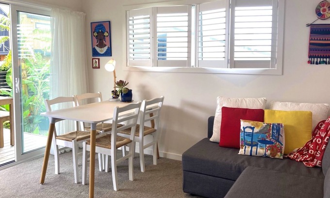 Snells Beach Condo | A 2 minute stroll to beautiful Snells Beach with lovely walkways.