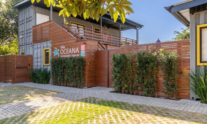 Lagoa da Conceicao Apartment | °A/C°BBQ°1000Mbps°Container House°Full Kitchen°