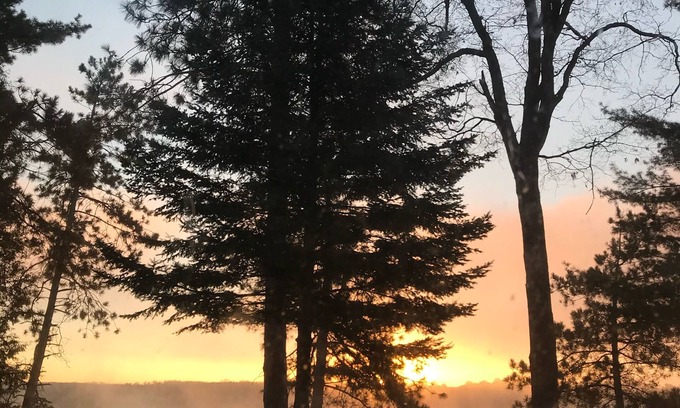 Chetek House | A chain of lakes cabin for amazing views, remodeled basement, pontoon to rent